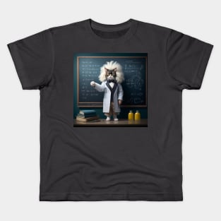 Albert Einstein's cat Kids T-Shirt